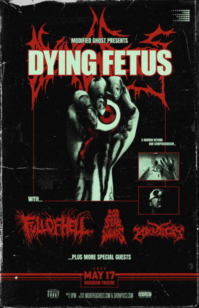 Modified Ghost 2024 Dying Fetus The Rickshaw Theatre